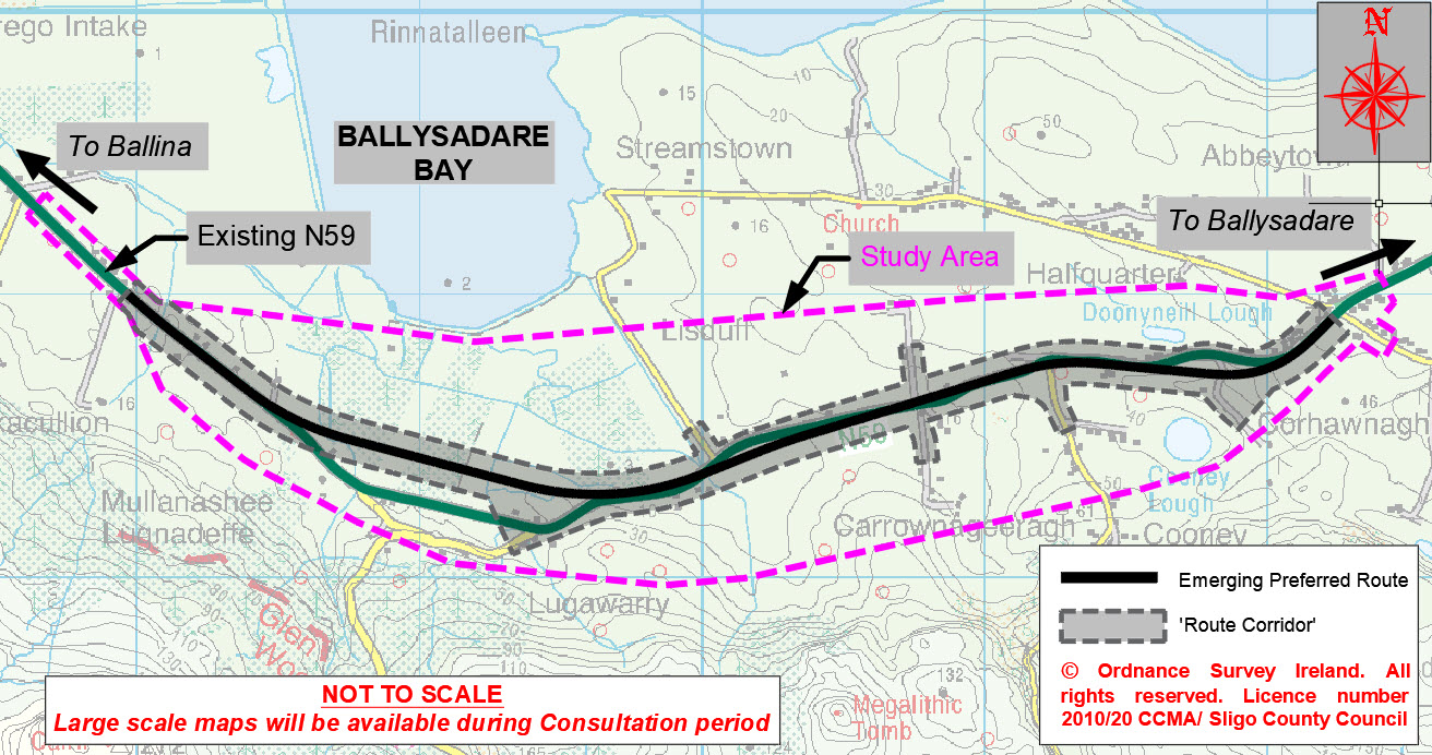 N59 public consultation map